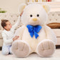 Tezituor Giant Teddy Bear 5 Feet  Soft 59 Big Bear Stuffed Animal Life Size Plush Bear Toy Valentine's Christmas Birthday Gift for Girlfriend Kids White