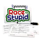 Race to Stupid Trivia Card Game - Family Games for mature-themeds & Teens  Hilarious Party Games for Family Game Night Fun  Educational & Challenging Trivia Cards & mature-themed Gifts for Birthdays & Celebrations