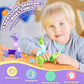 Delighkidz Animals Easter Fidget Toys For Toddlers: 6 Pack Led Animal Pop Tubes For Kids 2 3 4 5 6 7 Year Old Girls Boys Birthday Gifts Autism Sensory Toy For Kid Age 3-5 Tube Light Up Party Favors