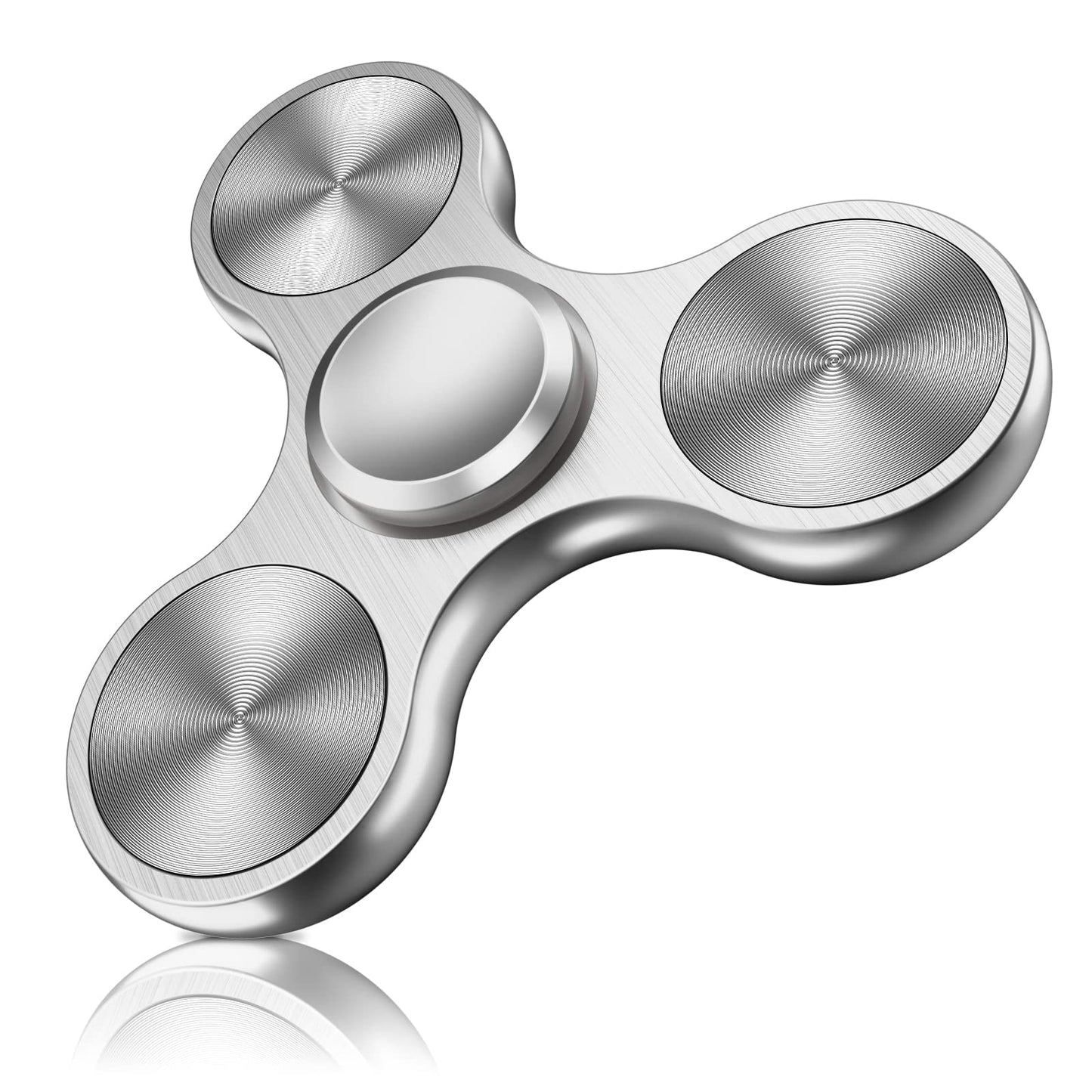 ATESSON Fidget Spinners Toy  4 to 10 min Spins  Ultra Durable Stainless Steel  Bearing High Speed Precision Metal Material Hand Fidget Spinner for Kids/mature-themed