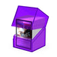 Ultimate Guard Boulder 100+ Clear, Deck Case For 100 Double-Sleeved Tcg Cards, Amethyst, Secure & Durable Storage For Trading Ca