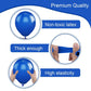 Blue And Red Balloons,60 Pcs 12 Inches Royal Blue Light Blue Dark Blue Red Silver Latex Balloons For Boys Kids Birthday,Independ