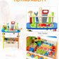 Ohuhu Kids Tool Set: 89Pcs Wooden Toddler Tool Workbench Toy Set with Construction Learning Educational Bench Play Toys for Boys