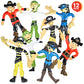 ArtCreativity Bendable Pirate Figures - Set of 12 Flexible Pirate Toy Figures for Kids, Fun Party Favors & Goody Bag Stuffers, S