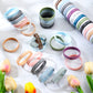 Sratte 48 Pcs Inspirational Silicone Wristbands Rubber Stretch Unisex Easter Bracelets End Of School Year Gift For Student(Vibra