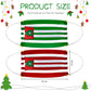 Zomiboo 2 Pieces Christmas Elf Hammock In Green And Red For Elf Doll Accessories And Props For Elf Fun, Advent Calendars And Stocking Stuffers Accessories(Classic Style)