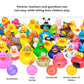 Kicko 2 Inches Assorted Rubber Ducks In Bulk - 50 Pack - Ducking Jeeps For Kids