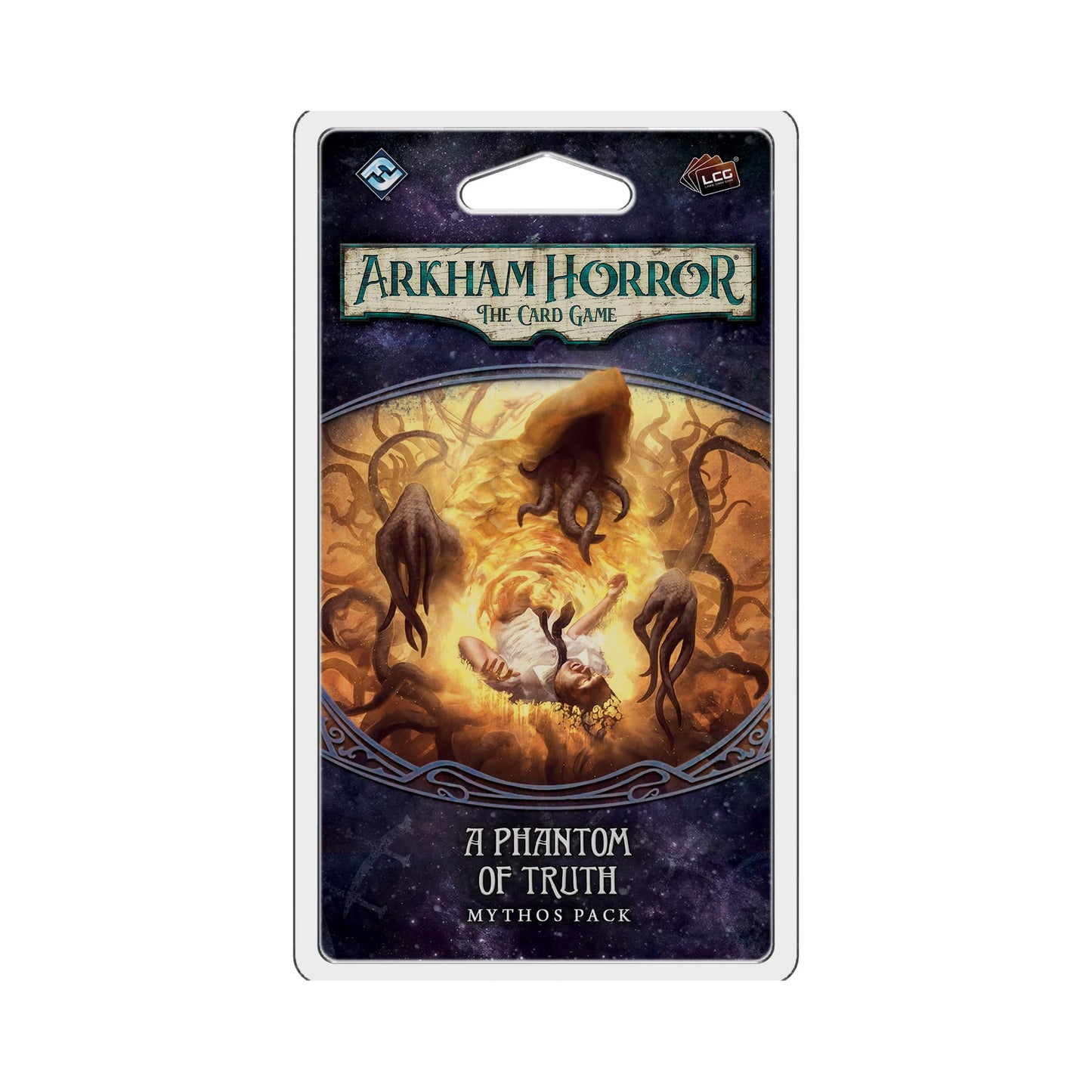 Fantasy Flight Games Arkham Horror Mythos Pack - A Phantom of Truth, Cooperative Card Game, Ages 14+, 1-4 Players, Multicoloured, FFGAHC14