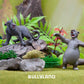 Bullyland Bagheera Action Figure - Black PVC - Model 12377