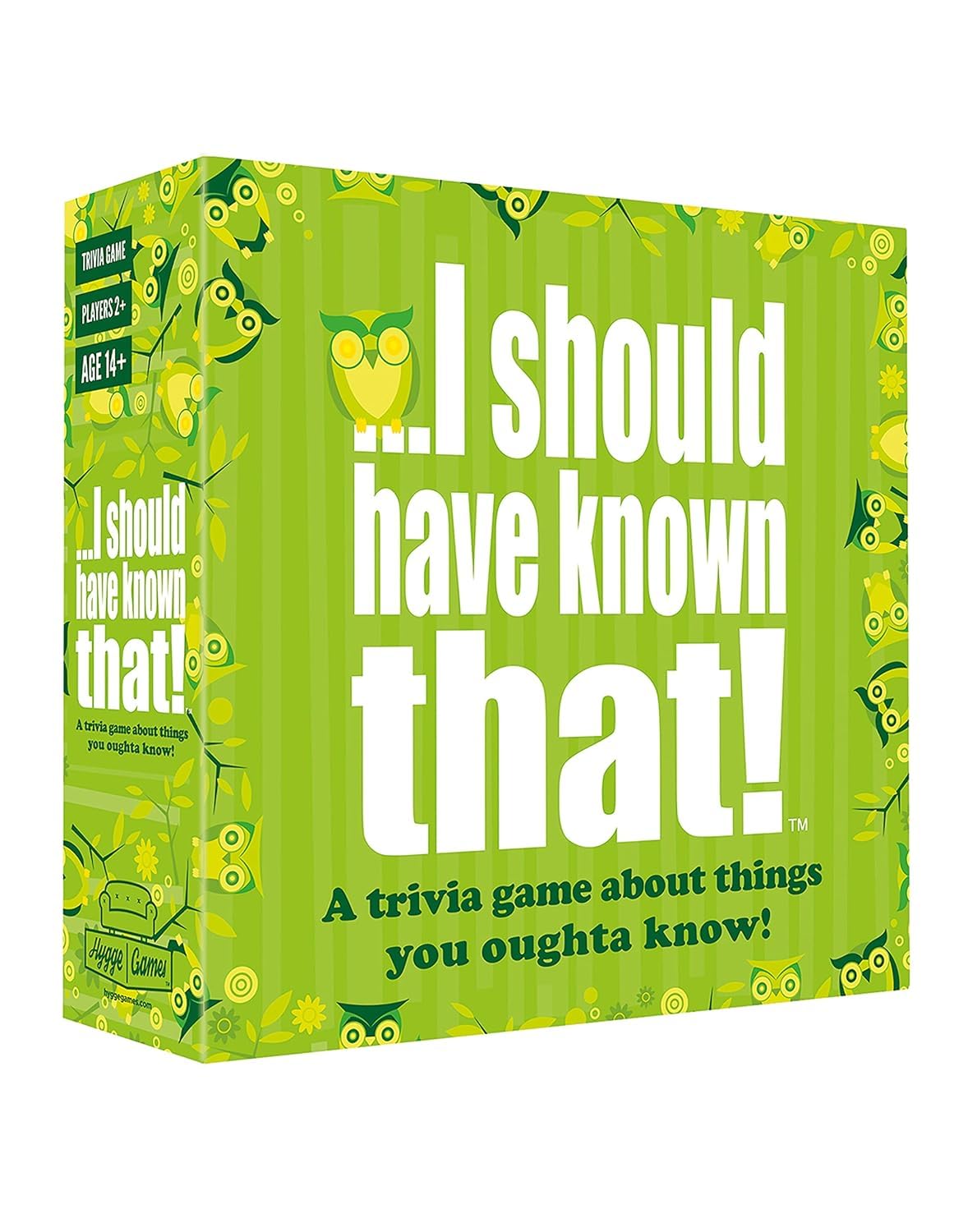 Hygge Games ...I Should Have Known That! Trivia Game Green, More Than 2 Players