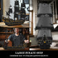 Mould King Pirates Ship Model Building Blocks, Black Pearl Sailboat (3180+ Pieces), Plastic, Model WX13199, Gift for Kids 8+/Adults