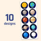 60 Sheets, 600 Stickers - Planet Solar System Stickers For Kids, 1.5''