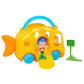 Bubble Guppies Swim-sational School Bus Toy, Medium Plastic, Multicolor, Model 73251, Kids Ages 3+ by Just Play