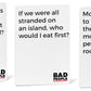 BAD PEOPLE Party Game Green Expansion - 100 New Question Cards - Fun Adult Card Game for Parties - Model DYE6000