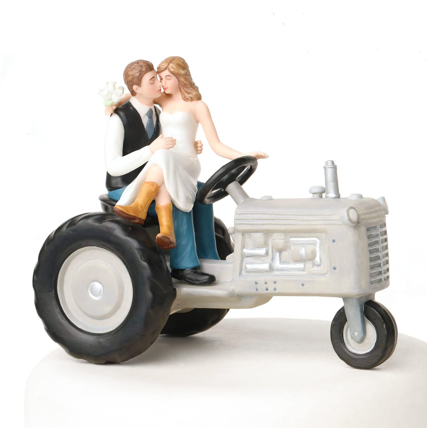 Wedding Collectibles Tractor Western Wedding Cake Topper
