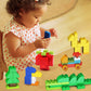 Cutedeer 138 Piece Building Blocks for Kids Toddlers  Classic Big Bricks Set Compatible with All Major Brands  STEM Large Building Toys with Gift Box for All Ages Boys Girls