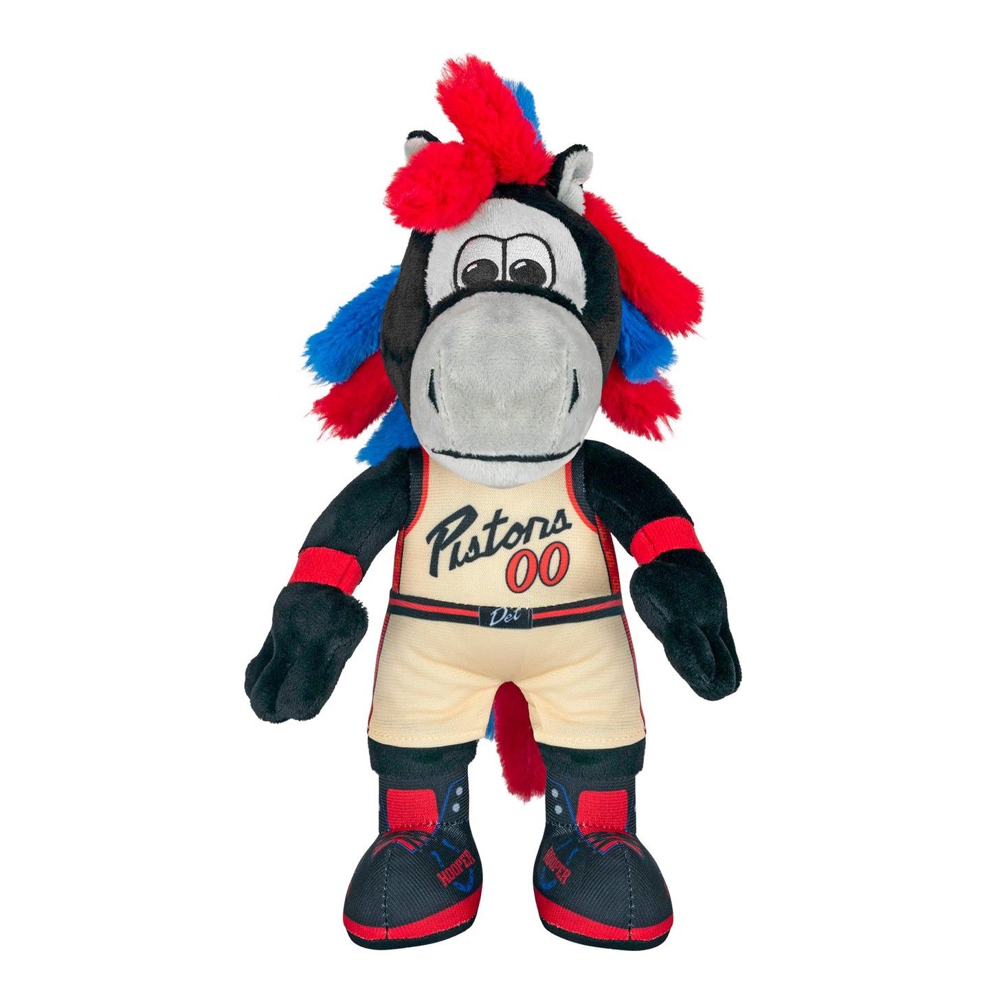 Bleacher Creatures Detroit Pistons Hooper 10'' Nba Mascot Plush Figure (City Edition '24-'25) - A Mascot For Play Or Display