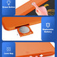 Bravokids LCD Writing Tablet 10 Inch Doodle Board, Orange, Educational Drawing Pad for Kids 3-8 Years Old