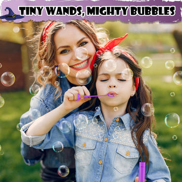 Halloween Party Favors Bulk For Kids 200 Pcs, Mini Bubble Wands Bulk Toys Gifts For Toddlers, Halloween Treats Basket Goodie Bag