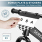 Sereed 12 Inch Toddler Balance Bike, No Pedal Bicycle For Kids 24 Months To 5 Years Old, Customize Plate (3 Sets Of Stickers Inc