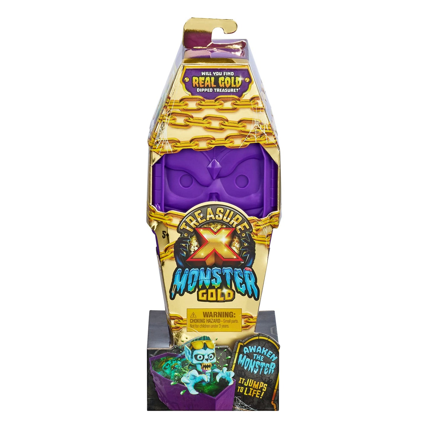 Treasure X S7 Monsters - 5" Multicolor Action Figure, Made of Acrylonitrile-Butadiene-Styrene, Model 41630