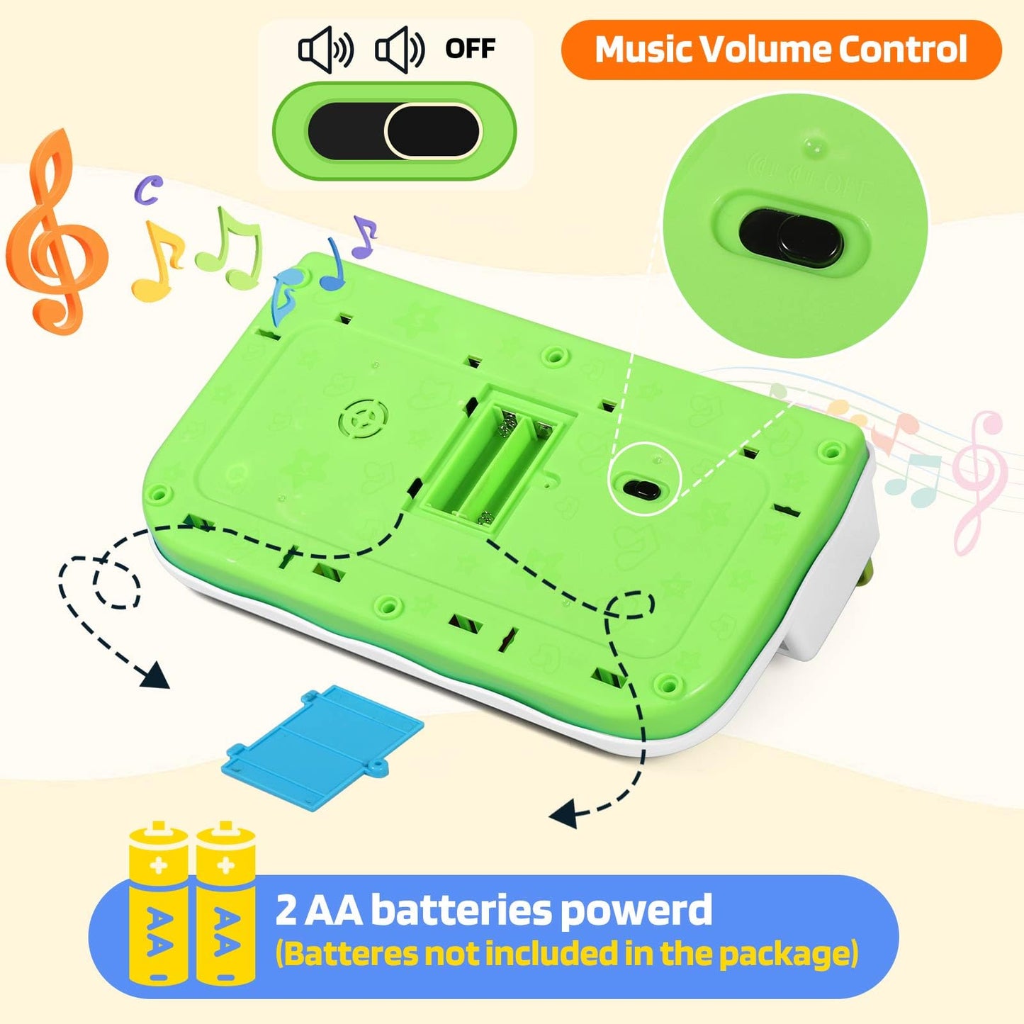 Ainoi Baby Toys 6 To 18 Months, Preschool Early Learning Cause And Effect Interactive Infant Toys, Light Musical Pop Up Toys For
