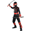 AMSCAN Shadow Ninja Halloween Costume for Boys  Small  with Included Accessories