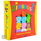 Blue Orange Zimbbos Balancing Game - Wooden Elephantastic Pyramids, Model 10
