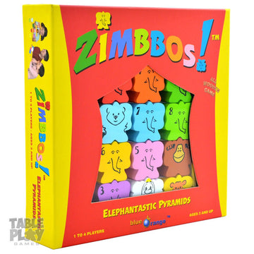 Blue Orange Zimbbos Balancing Game - Wooden Elephantastic Pyramids, Model 10