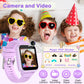 Cosjoype Kids Smart Watches Girls Gift Age 3-12, With 24 Puzzle Games Hd Video Camera Music Player Learning Cards Storybook Pedometer Flashlight Touchscreen Kid Watch Brithday Gift For Girls