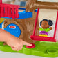 Fisher-Price Little People Toddler Musical Toy Swing & Share Treehouse Playset With 3 Figures For Pretend Play Ages 1+ Years