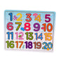 Myaddiction Wooden Sorting Blocks Development Sensory Toy For Preschool Children Baby Numbers