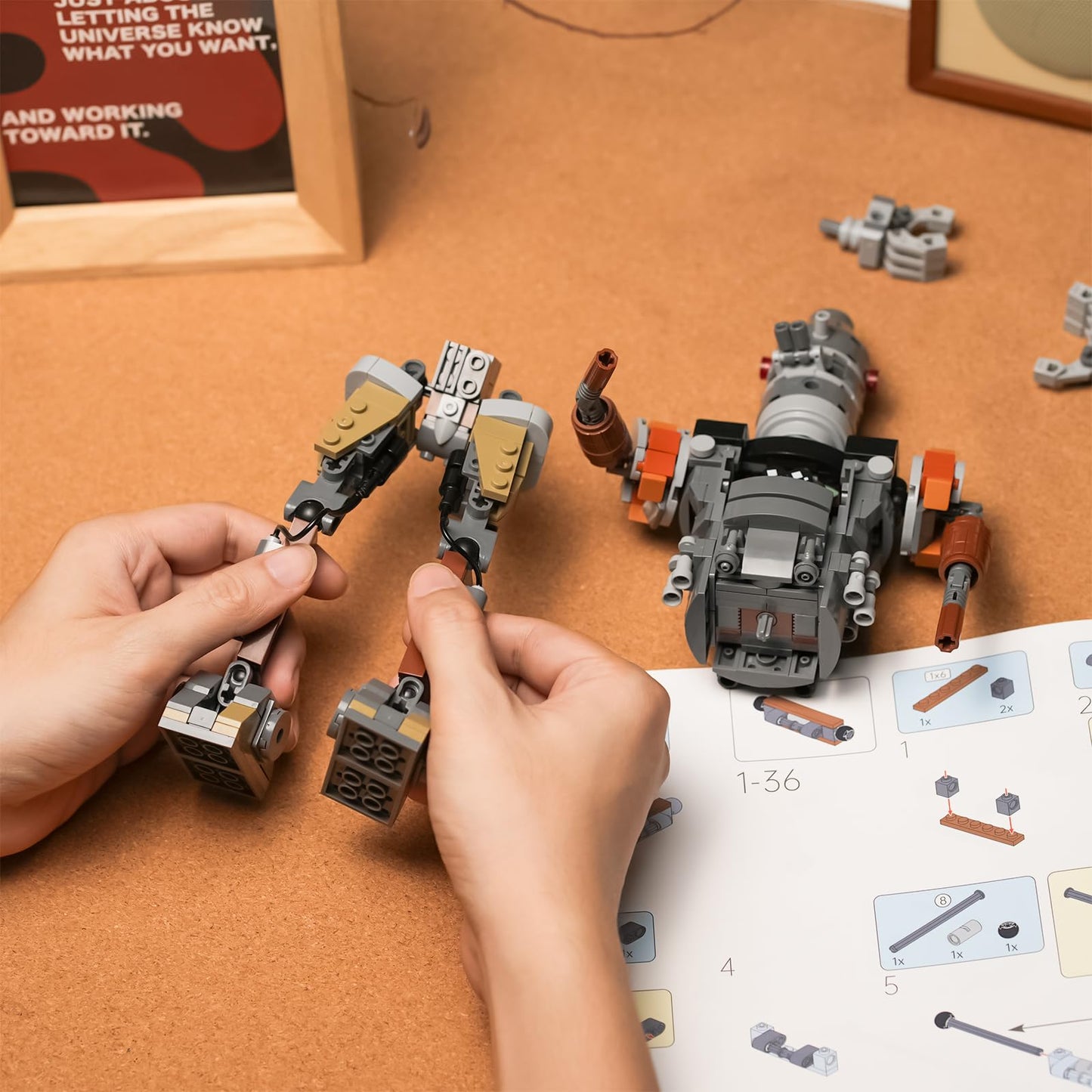 Ideas Robot Building Kit Compatible With Lego Sets For Adutls,Collectible Mech Action Figure Toys For Boys 8-14 Years And Up 462