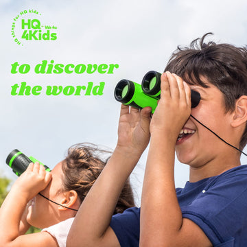 Hq 4Kids By: We 4U - Outdoor Adventure Kit For Kids: Binoculars, Compass, Magnifying Glass & Flashlight. 3-12 Year Old Boys & Girls
