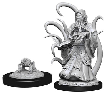 Wizkids Dungeons And Dragons Nolzur'S Marvelous Alhoon And Intellect Devourer Unpainted Miniatures
