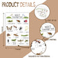 Ltazhyi Insect Scavenger Hunt Cards Set Of 30 Pcs, Nature Treasure Hunt Game For Family Friends, Outdoor Holiday Party Game Find