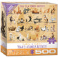 Yoga Is Family Activity Family Puzzle 500Pc