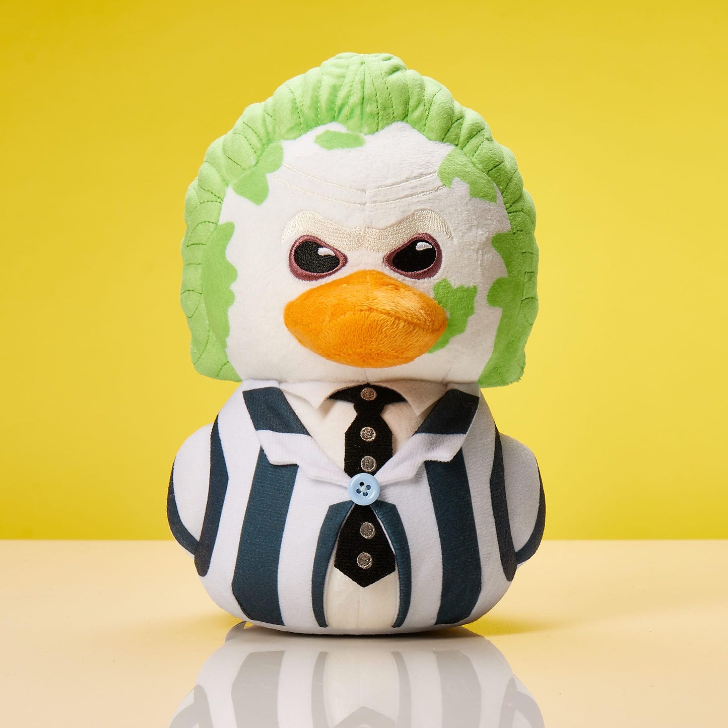 Tubbz Plush: Horror - Beetlejuice Cosplaying Rubber Duck Soft Plush Collectible Toy