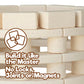 Taksa Toys Arch-Kid-Tech Roman Theater Stem Building Blocks Kit - 54-Piece Premium Educational Set For Kids Ages 7-10+ Years - Indoor Architectural Construction Games - Montessori Learning Toys