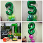 Number 23 Dark Green Balloons 40 Inch Giant Green 23 32 Numer Foil Helium Balloons For 23Th Green Birthday Party Supplies 32Th A