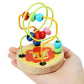 Aishun Bead Maze Toy For Toddlers Wooden Colorful Roller Coaster Educational Circle Toys Learning Preschool Toys Birthday Gift For Boys And Girls