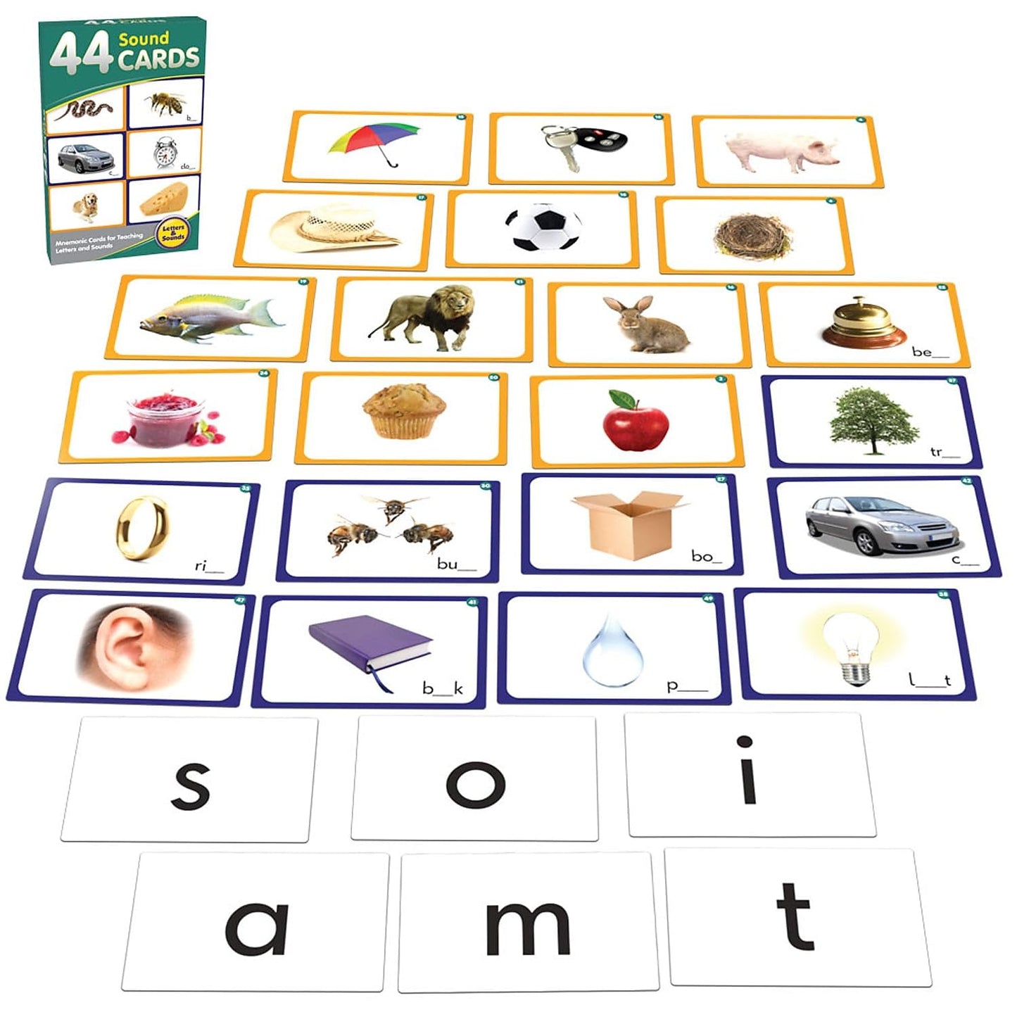 Junior Learning Jl269 44 Sound Cards