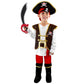 Spooktacular Creations Halloween Pirate Costume Kids  Red Boys Pirate Costume Deluxe Set with Accessories for Toddler Halloween DressUp  Themed Party (Medium  8-10 yrs)