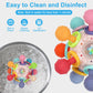Baby Montessori Sensory Toys for 0-6 6-12 Months, Baby Teether Teething Toys for Babies 0 3 6 9 12 18 Months, Newborn Infant Lea