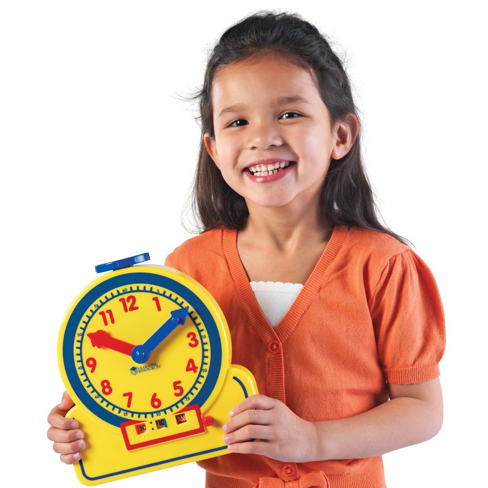 Learning Resources (LER2994) Primary Time Teacher Jr. 12 Hour, Multicolor, Multi-color