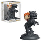 Funko Movie Moment: Harry Potter & Ron Riding Chesspiece, Multicolor, Model 35518, Resin Collectible