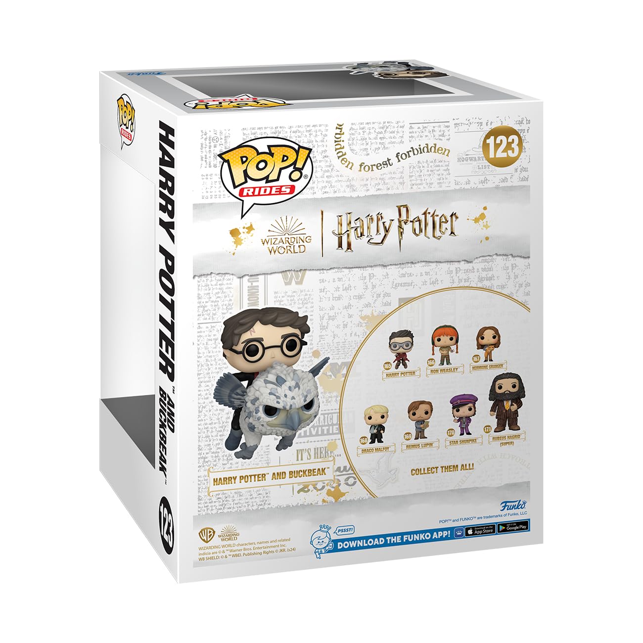 Funko Pop! Rides Deluxe: Harry Potter Prisoner Of Azkaban - Harry & Buckbeak - Collectable Vinyl Figure - Gift Idea - Official Merchandise - For Kids & Adults - Movies Fans