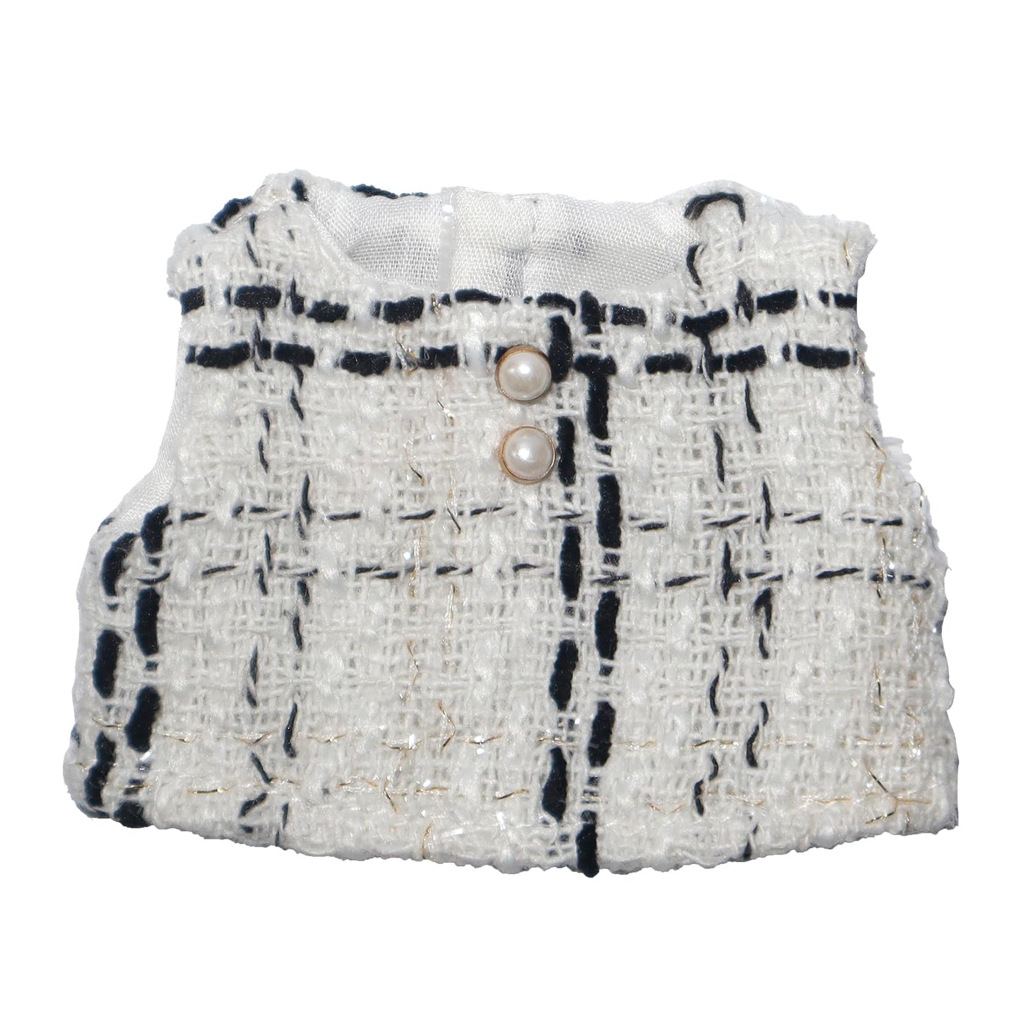 17cm Doll Clothes   17cm Clothes Skirt Set 2 Piece Set enhanced Fashion Dresses with +Bow Headpiece Outfit enhanced Fashion Cute Doll Accessories (NO Doll)(Style B)