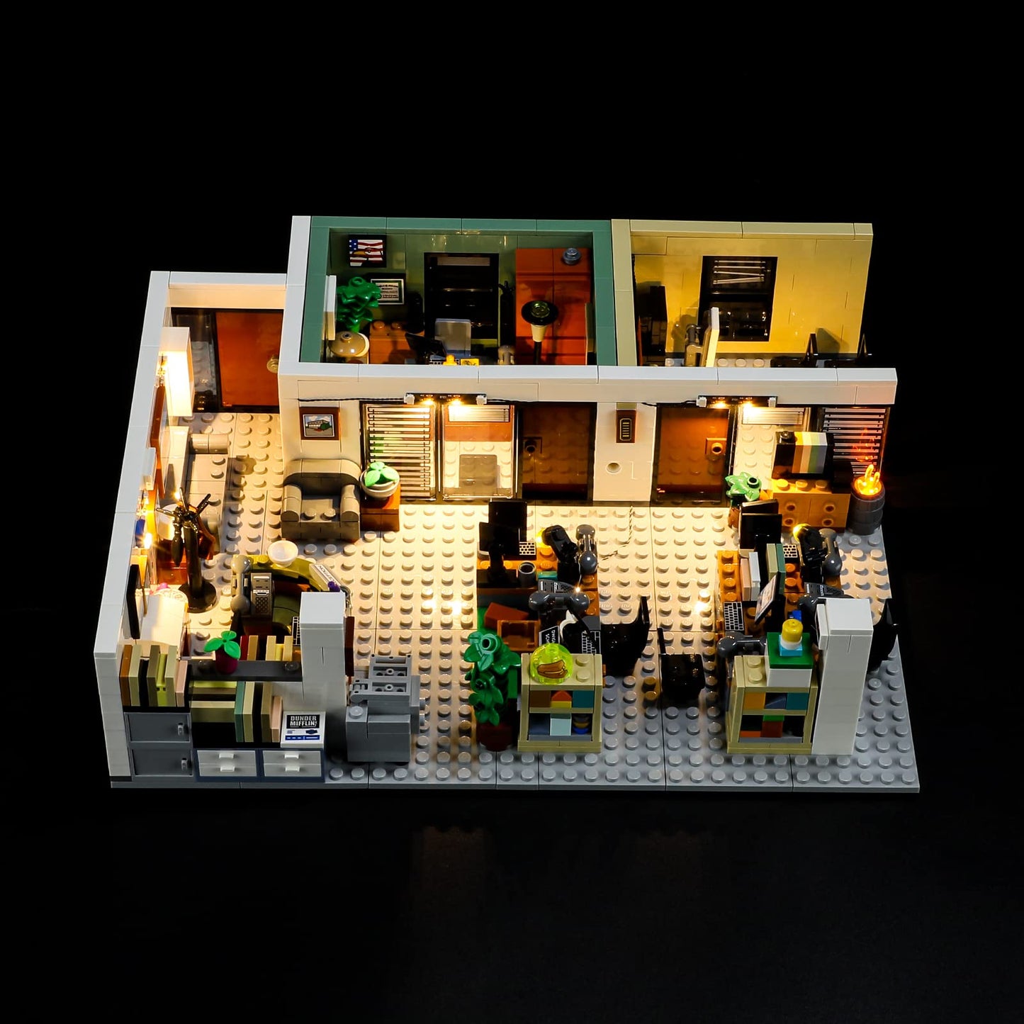 Briksmax Led Lighting Kit For Lego-21336 The Office - Compatible With Lego Ideas Building Blocks Model- Not Include Lego Set