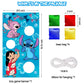 Stitch Party Supplies  Stitch Toss Games with 4 Bean Bags Set  Party Games Hanging Banner Outdoor tossing Game for Boys Girls  Stitch Party Activities Decorations Gifts